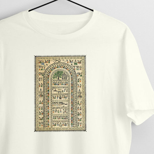 Trending Warli Art D17: celebration: Unisex T-shirt
