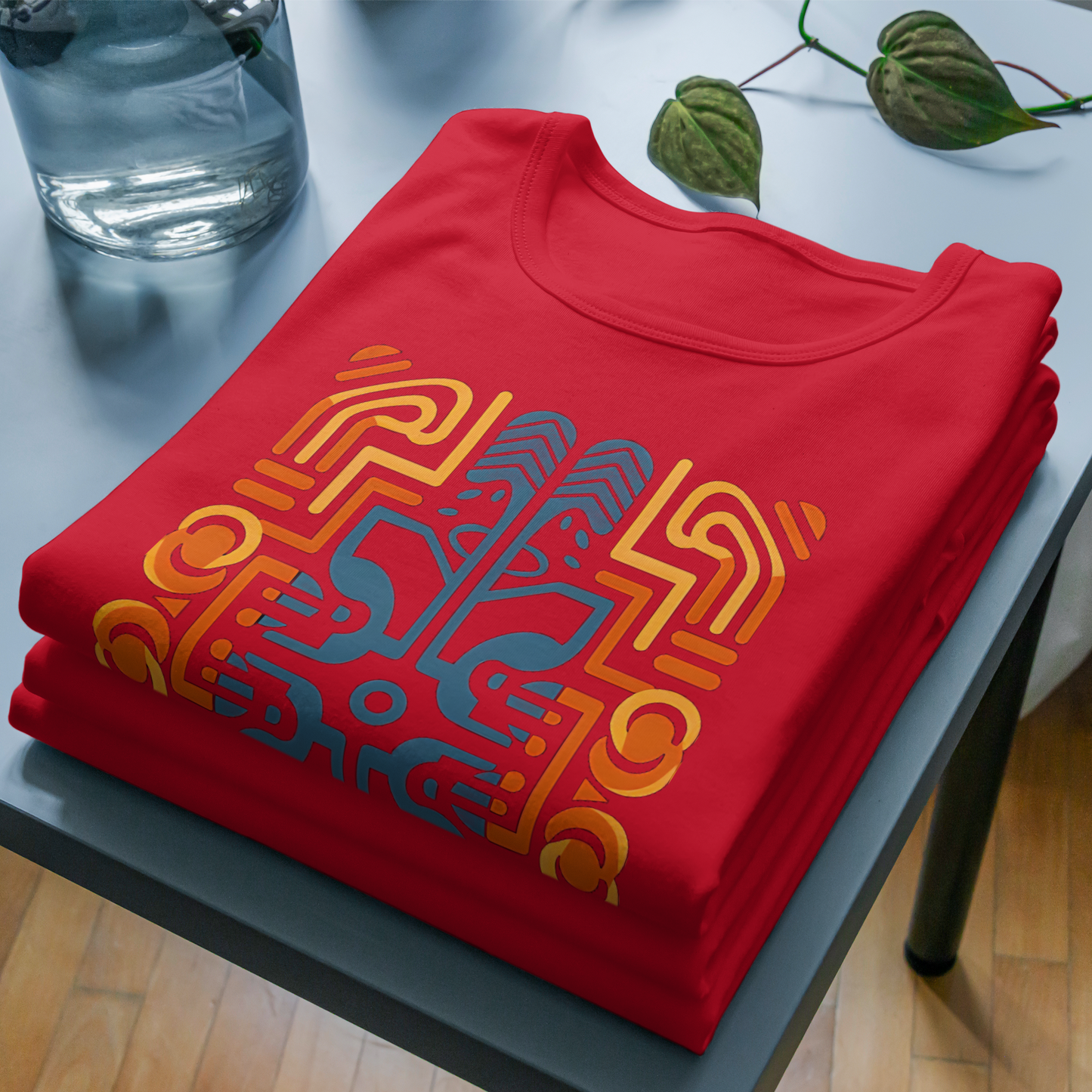 Trending Art D8- African tribal: Unisex T-shirt