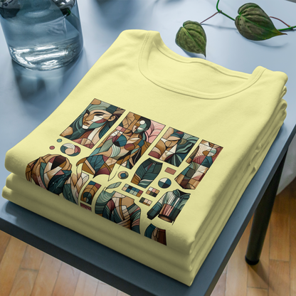 Trending Art D9- African tribal Art: Unisex T-shirt