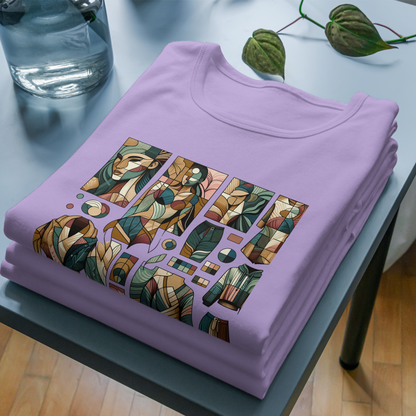 Trending Art D9- African tribal Art: Unisex T-shirt