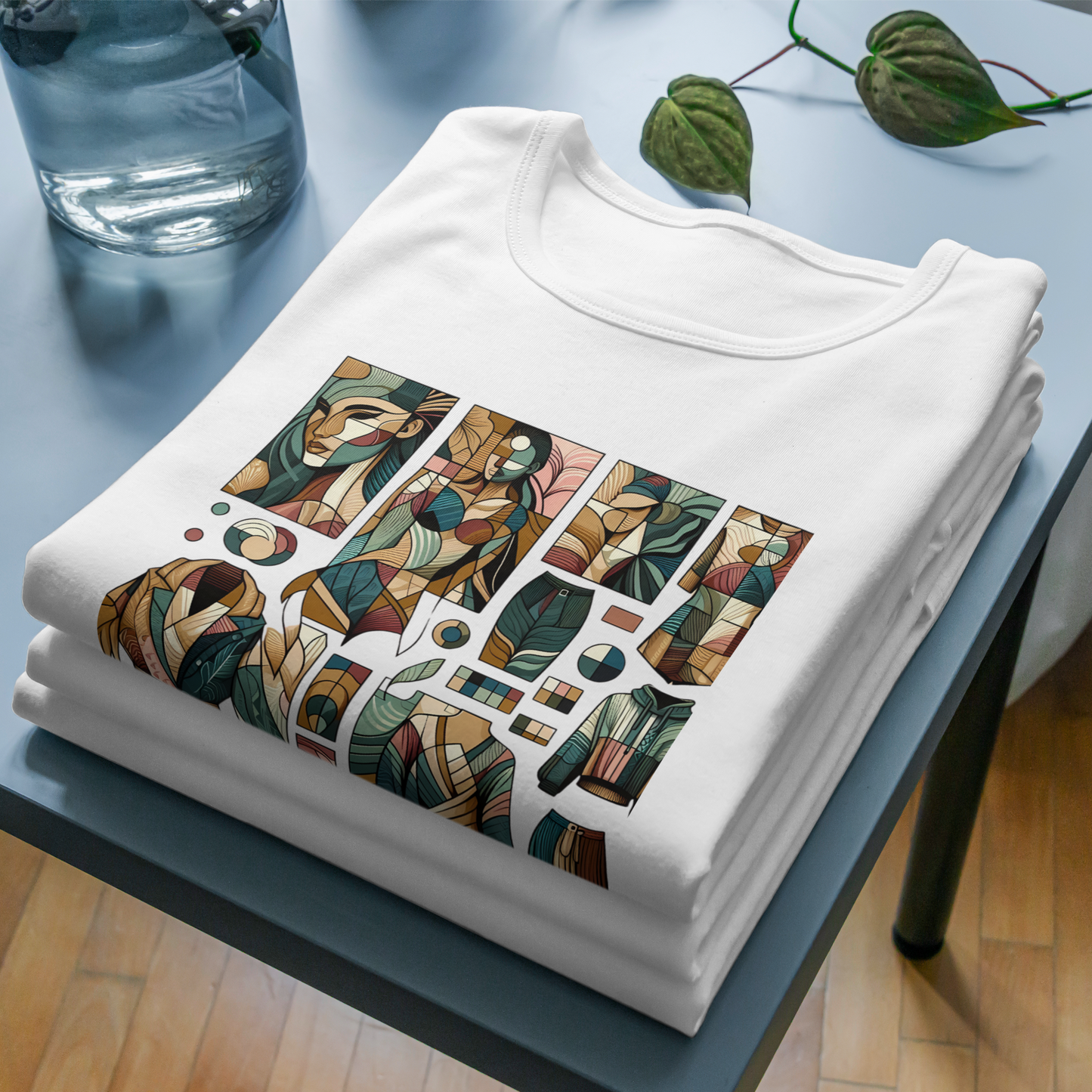 Trending Art D9- African tribal Art: Unisex T-shirt