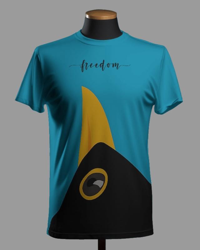 Freedom: AO Printed Unisex T-Shirt